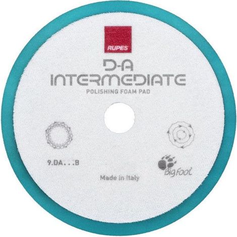 Tampon de polissage - Mousse - 130 à 150 mm diamètre - D-A Intermédiaire - Rupes