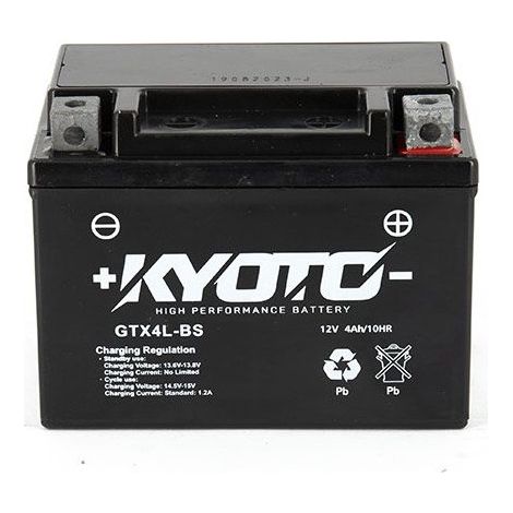 Batterie SLA Kyoto pour Moto KTM 125 Duke 1998 à 2000 YTX4L-BS
