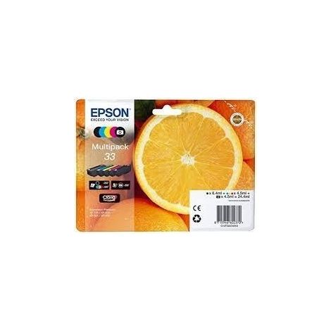 Cartucho Epson 33 MULTIPACK EXPRESSION HOME XP-63 830 EXPRESSION PREMIUM XP-530