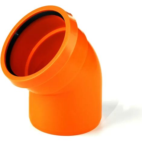 REHAU AWADUKT PP Coude DN 250, 45 degrés, 12476811004