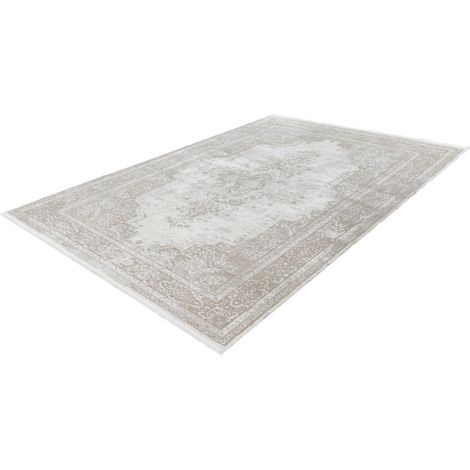 Teppich 150x80cm, Design E209E in Cremefarbe - Komfort und Eleganz für Ihr Interieur