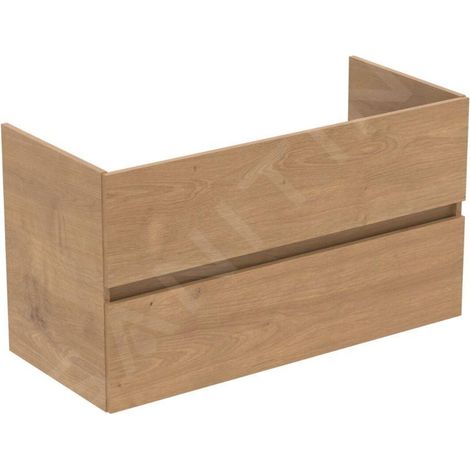 IDEAL STANDARD R0265Y8 Meuble-bas WT Eurovit+ 2 tiroirs (1/3)