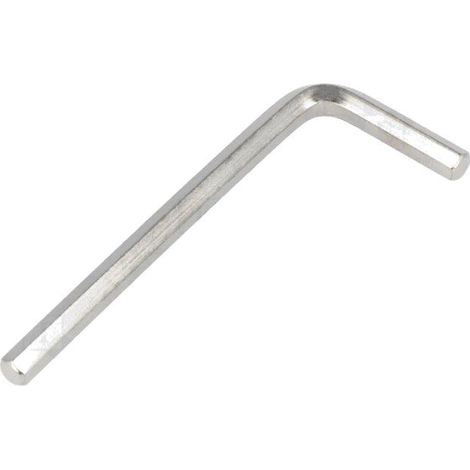 Cle Allen tete 5.5mm bras 90mm en acier chrome-vanadium
