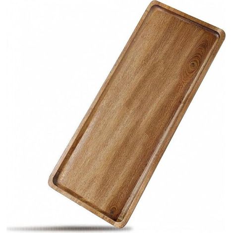 Acacia massif rectangulaires 35,6 x 14 cm Nourriture, charcuterie, fromage, apéritifs Décoration maison, fêtes (1/5)