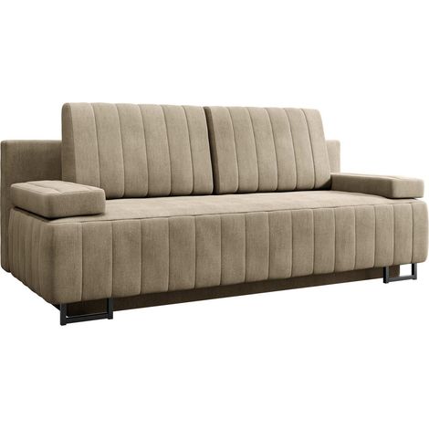 Canapé convertible Columbus 152, Lumo 30, Disponible, 0, 90x200x90cm, Mobilier déjà assemblé (1/5)