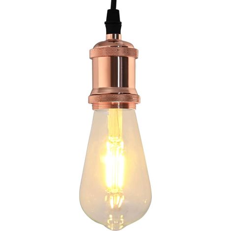 Lampenfassungen 2 Stk. Rosegold E27