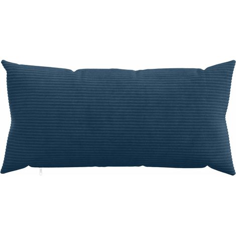 vidaXL Funda de almohada 2 pcs HEERLEN Azul marino 40 x 80 cm pana (1/2)