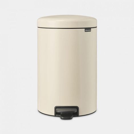 Brabantia NewIcon cubo de basura con pedal beige 20 litros (1/3)