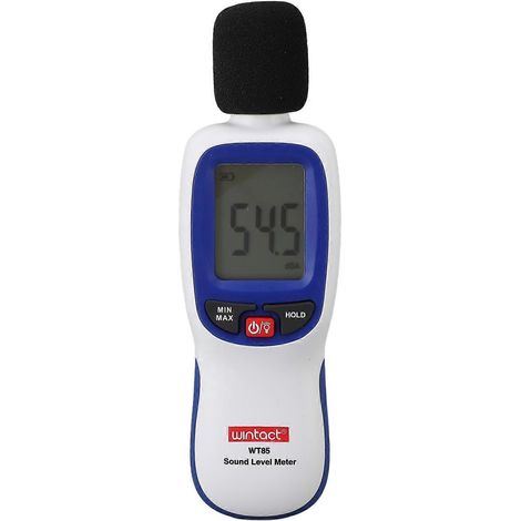 Schallpegelmesser mit digitaler LCD-Anzeige, Dezibelanzeige 30–130 dB, für Klassenzimmer und Auto (1/4)