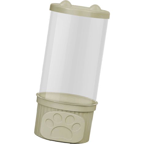 Contenitore portaoggetti per giocattoli Secchio espositore in peluche con cilindro trasparente in PET con coperchio in PP per l'organizzazione domestica Verde (1/5)