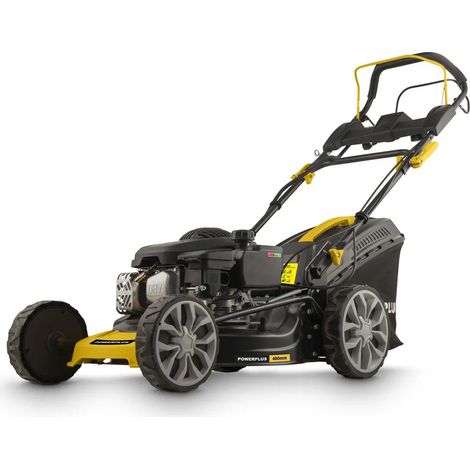 Rasenmäher powerplus gasoline lawn mower 4-Takt Selbstantrieb Mulchen