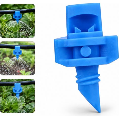 1 Pièce Buse de Goutte à Goutte à Réfraction 90° en POM Bleu, 1.3×0.4×2.1 cm, Arbre (1/5)