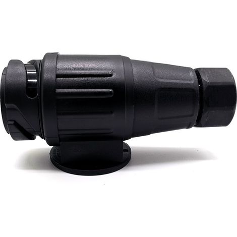 Prise Remorque 13 Broches, 12V Connecteur de Prise de Remorque Électrique Étanche,pour Remorque Caravane Camion RV