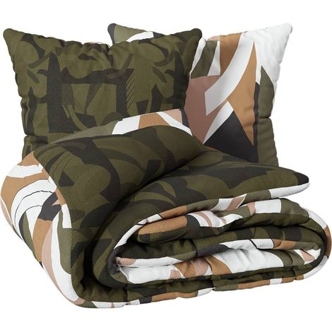 Set de cama estampado Arik - Atmosphera créateur d'intérieur