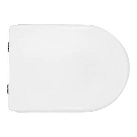 SEDILE WC PER KERASAN VASO FLO 52 FORMA 7 Misura: Bianco - Cerniere C espansion