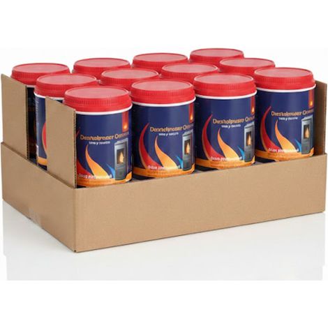 Lot de 12 ramoneurs 900 g  Nettoyant pour suie pour poêles et conduits de cheminée (1/5)
