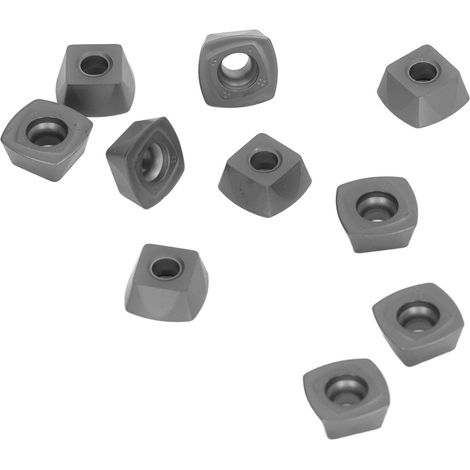 10 plaquettes de tournage en carbure à revêtement indexable pour fraisage du bois, outils de tour CNC SDMT120512-GH (1/5)
