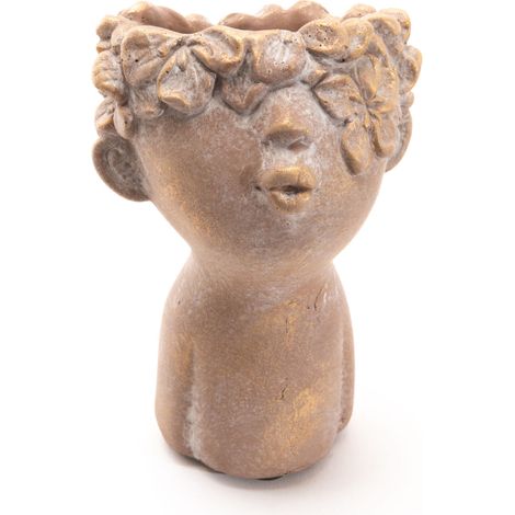 Amadeus - Vase enfant fleurs doré petit modèle (1/2)