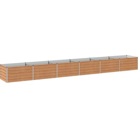 Jardin surélevé Chêne  600 x 80 x 55 cm – aménagement extérieur
