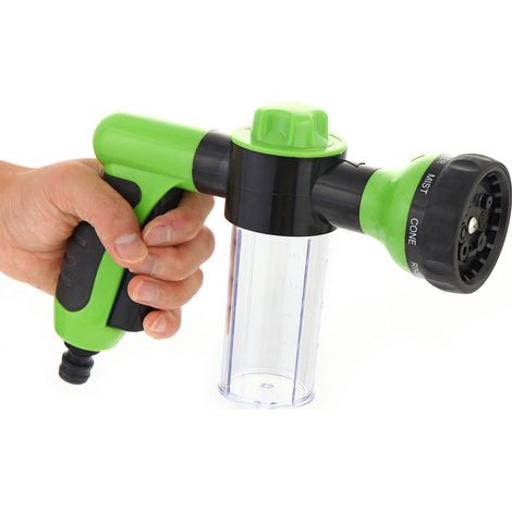 Foam water gun set car wash water gun high pressure car foam water gun with 4 connectors water pipe (1/5)