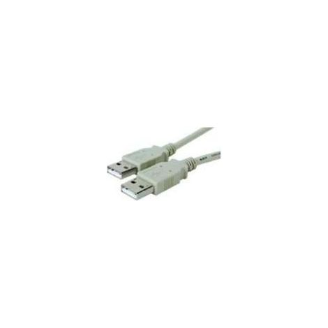 Cavo MicroConnect USB 2.0 A-A da 1 m maschio-maschio, grigio, alta velocità, 300 pezzi/scatola, USBAA1