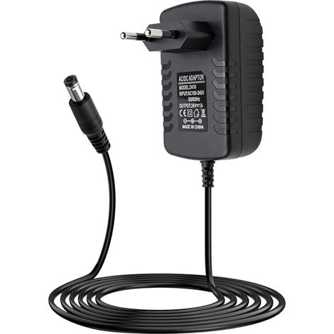 Adaptor 24 V 1 A 24 W with Cable 1 m Power Supply 100-240 V