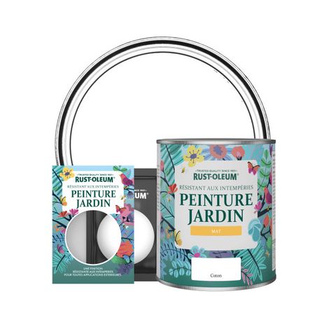 Peinture Jardin, Finition Mat - Coton (1/3)
