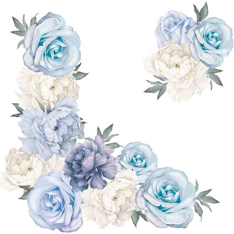 Sticker Mural Pivoine - Vinyle Repositionnable 65 x 66 cm - Décoration Murale pour Chambre Salon Porte Fenêtre - 1 Pièce (1/5)