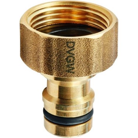 GEKA plus – Raccord de robinet pour eau potable, filetage femelle 1/2 pouce – Laiton, 13 mm, DVGW VP550