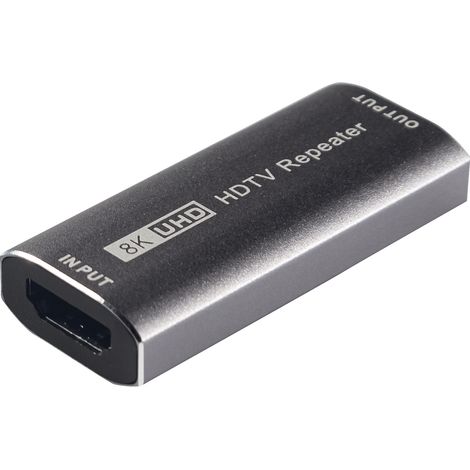 Maxtrack HDMI-Verstärker 8K - C235HL, HDMI-Verstärker, unterstützt 8 K@60 Hz nach HDMI 2.1 Spezifikation, HDMI-Signalverstärker de mit Übertragungsreichweite de max. 10 m (1/5)