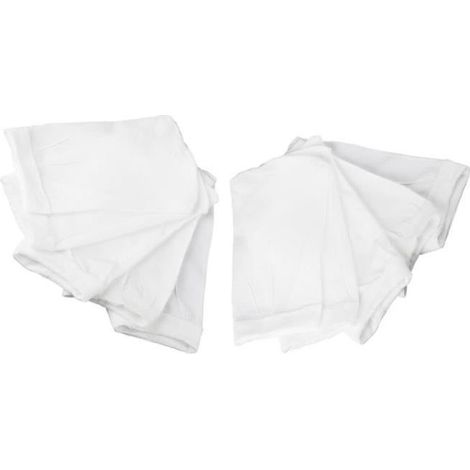 10er-Pack AMAGOGO Skimmerfiltersocken für Schwimmbäder – Weißes Nylon-Schwimmbadzubehör (1/5)