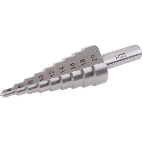 WESTBERG Stufenbohrer HSS 4-20 mm 9 Stufen 20487.01 (1/3)