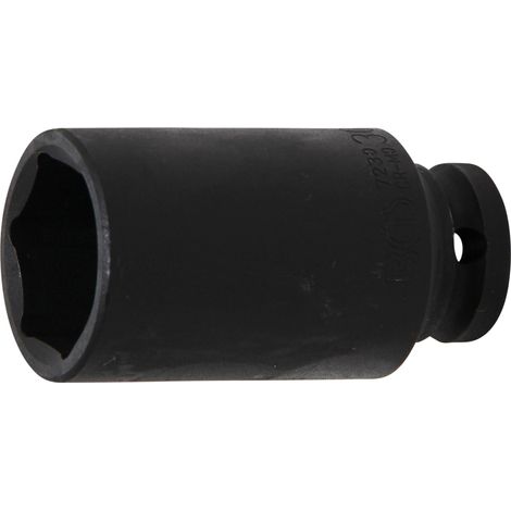 Llaves de vaso impacto hexagonal, largo  entrada 12,5 mm (1/2")  30 mm (1/4)