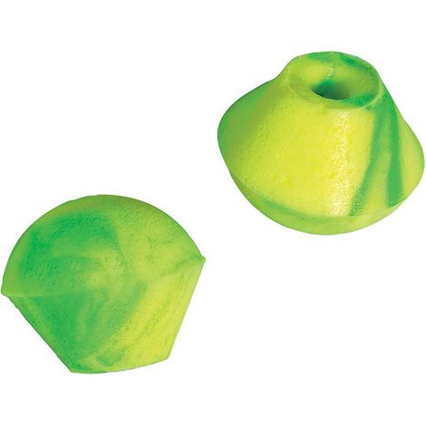 Moldex Replacement Foam Pods for Jazz-Band and WaveBand Earplugs 50 Pairs Yellow/Green SNR 27 dB
