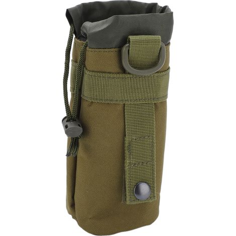 Pochette porte-gourde pour vélo, sac à eau portable mains libres pour activités de plein air, vert (1/5)