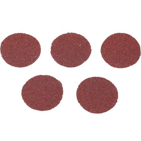 Disco abrasivo in carta rossa da 25 mm (1 pollice) – grana 320 – protezione termica – lucidatura auto/mobili