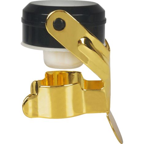 Bouchon Pour Bouteille De Champagne - Acier Inoxydable Et Silicone Alimentaire - Pour Bouteilles De Champagne Standard - 1 Pièce (1/5)