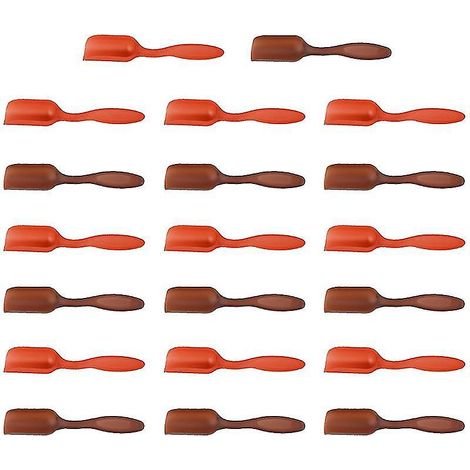 50 Stück Plastik-Teelöffel