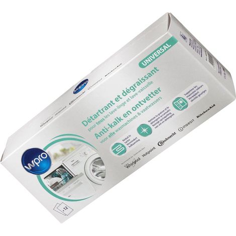 Disincrostante/sgrassante 12 sacchetti - Lavatrice - WPRO - 2950043700995002573