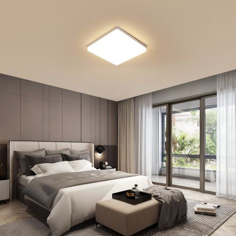 48W Square LED Ceiling Light Warm White 3000K for Living Room Bedroom Kitchen (1/5)