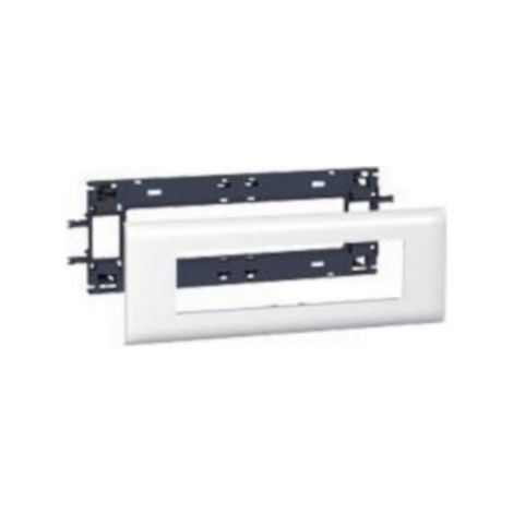 Support Mosaic 8 modules pour goulotte DLP monobloc avec couvercle 85mm LEGRAND 010998 (1/2)