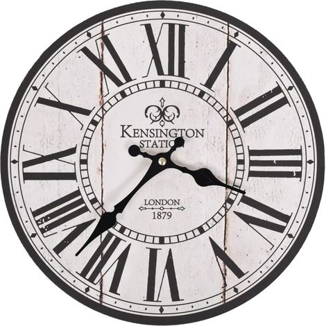 Horloge murale vintage Londres 30 cm (1/5)