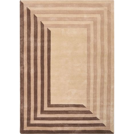 Teppich SARAI Beige 160 x 230 cm Viskose