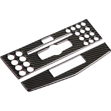 Commandes de garniture de tableau de bord pour Mercedes Classe C, volant à gauche, couvercle décoratif intérieur (1/3)