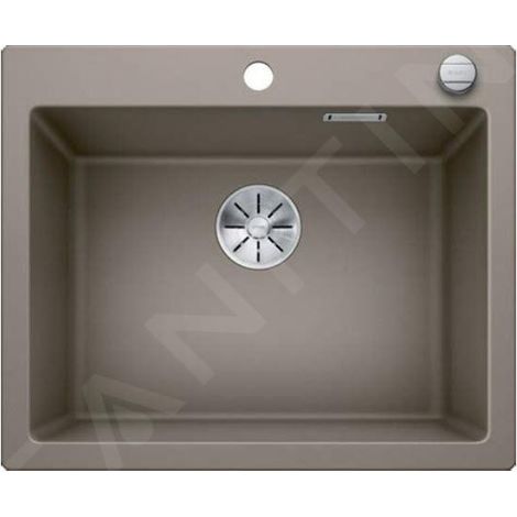 Blanco Pleon 6 - Évier en silgranite, 615x510 mm, InFino, tartufo 523693 (1/3)