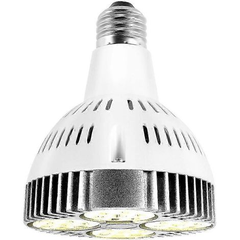 Lampadina LED E27 35W spettro completo, bianco caldo, per la crescita di piante da interno e da giardino. (1/5)