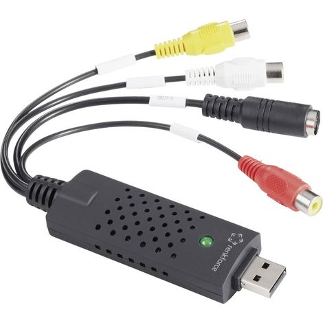 Renkforce RF-VC-120 Video Grabber incl. software di editing video, Plug and Play