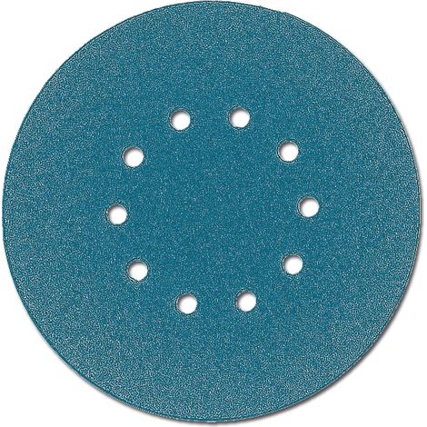 Paquet de 12 abrasifs ZIRCOFLEX perforé Ø225mm - grain 40 - pour Giraffe - Flex