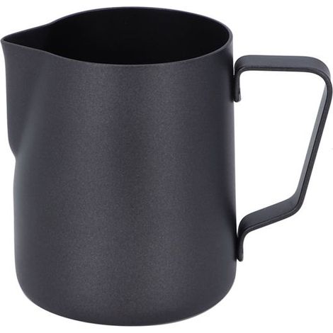 350-ml-Kaffeekanne aus antihaftbeschichtetem Edelstahl für Latte Art und Kaffee mit Milch (1/5)