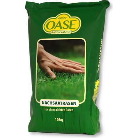 Grüne Oase Graines de gazon Post-ensemencement 10 kg Graines de gazon Croissance rapide Gazon sportif